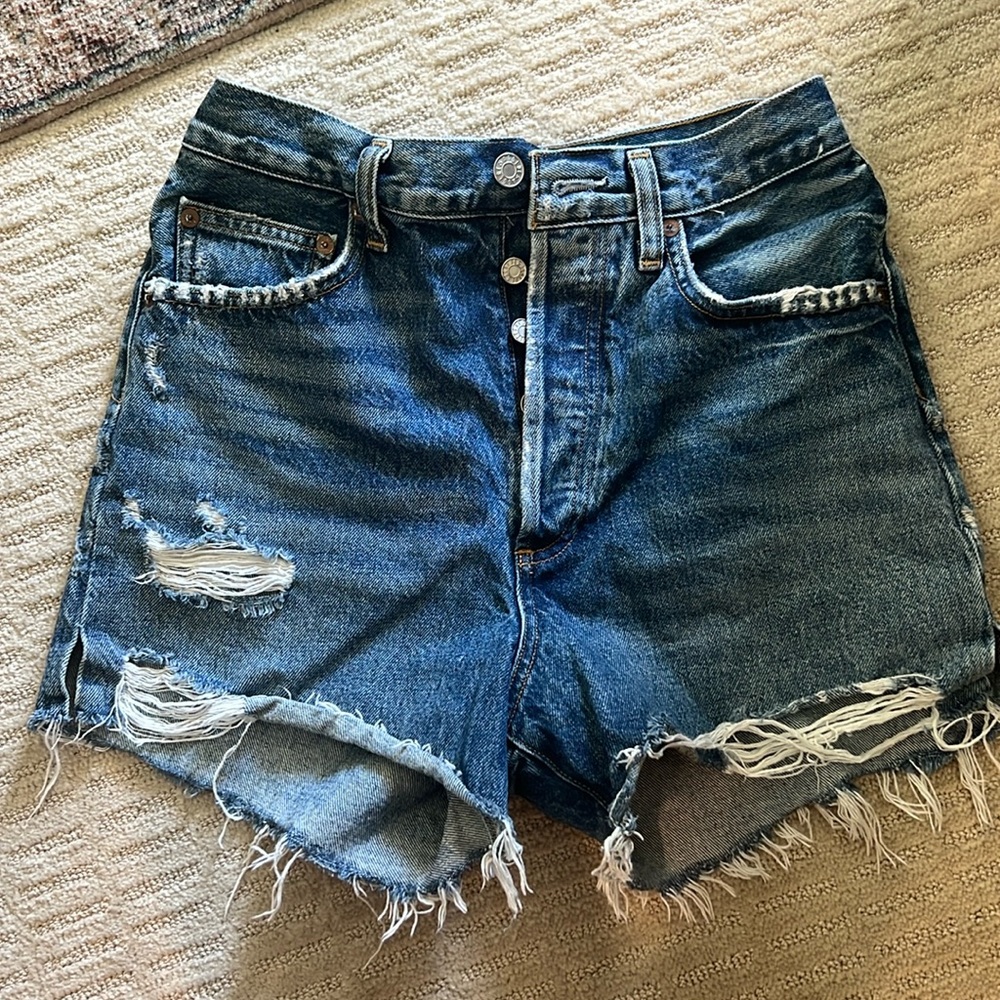 Agolde Dee Shorts in Turmoil